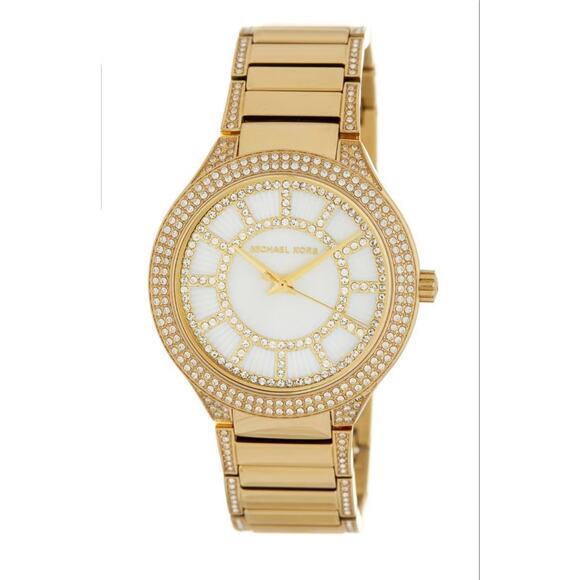 Michael Kors Kerry Gold Tone Watch - Picture 7 of 7